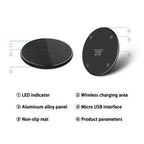 15W Fast Wireless Charger Pad